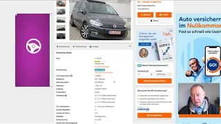 За сколько продан VW Touran 2.0 TDI Highline 2016 года на лизинговом аукционе.