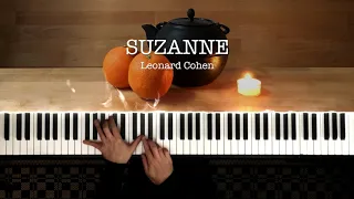 SUZANNE - Leonard Cohen | Piano Cover (with lyrics) by Paul Hankinson