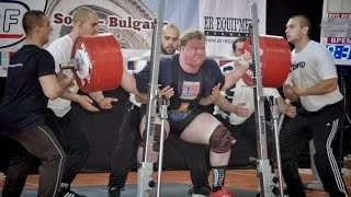 Carl Yngvar Christensen 485 kg (1070 lbs) squat WORLD RECORD
