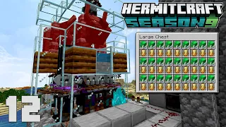 Hermitcraft 9 - Ep. 12: INSANE STACKING RAID FARM! (Minecraft 1.18.1 Let's Play)