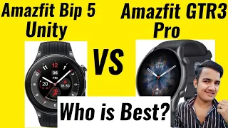 Amazfit Bip 5 Unity Vs GTR3 Pro, Amazfit GTR3 Pro, Amazfit Bip 5 Unity Vs Amazfit GTR3 Pro, Amazfit