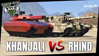 Khanjali Vs Rhino | Which Is Best? (GTA 5 DOOMSDAY HEIST DLC)