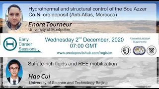 ODH068: Hydrothermal & structural control of the Bou Azzer Co-Ni deposit, Morocco – Enora Tourneur