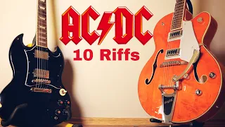 10 AC/DC Riffs, 1 Groove