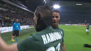 ASSE - OL (2019) : Romain Hamouma ouvre le score pour les Verts ! - 20/01/19 -