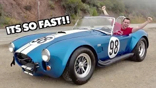 THIS 1965 SHELBY COBRA IS FASTER THAN A LAMBORGHINI