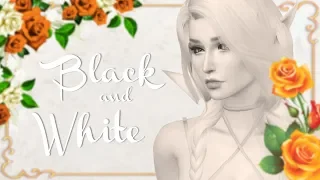 The Sims 4 Challenge Black&White | Чёрно-белый CAS