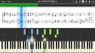 Le Festin (from The Ratatouille movie) - Synthesia midi music