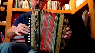 Hohner 114C Cajun melodeon/accordion demo