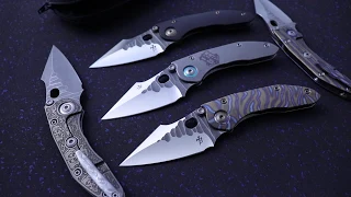 5 Different Borka Blades "Stitch" Knives M390 Borka Pattern