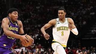 Jabari Smith Jr Highlights vs Los Angeles Lakers | Apr 2 | 2023 NBA Rookies