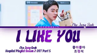 Cho Jung Seok (조정석) - 'I Like You' [좋아좋아] Hospital Playlist Season 2 OST 5 Lyrics/가사 [Han|Rom|Eng]