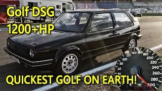 Brutal DSG Golf Mk2 1233HP World Record Video Best Of 2018
