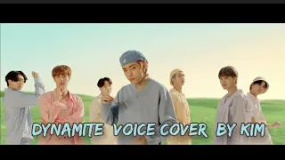 BTS (방탄소년단) DYNAMITE OFFICIAL MV COVER BY KIM / VOICE COVER BY KIM