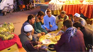 Kabul Iftar - افطاری ضیا در سر زیر زمینی ده افغانان کابل