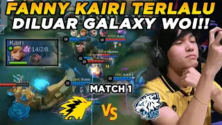 GILA MATCH PAKET BEGADANG SERU PARAH!! FULL PERANG SAMPE 30 MENIT!! - EVOS vs ONIC Match 1