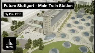 Future Stuttgart - Main Train Station by Otto Frei