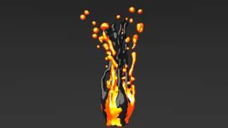 Fluid Flame Color (just quick test)