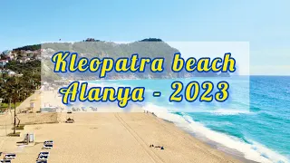Kleopatra beach , Alanya Turkey 🏖️🌊 - one of the best beaches in Turkey