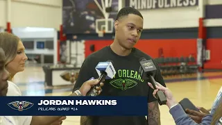 Jordan Hawkins | Pelicans End of Season Media Availability 4/30/2024