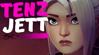 SEN TENZ PLAYS RANKED JETT ON BREEZE - VALORANT