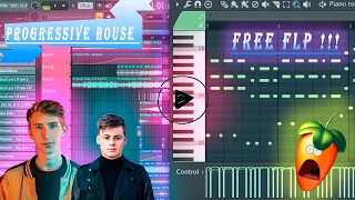 🔥 Progressive House x Future Bounce | FL Studio 20 Tutorial - FREE FLP ( N4 REMIX )