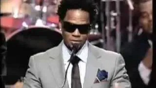 DL Hughley at the funeral of Bernie Mac