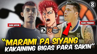 SHIN HINAMON NI MARC PINGRIS NG 1VS1! SINO NGA BA ANG TUNAY NA SAKURAGI? 🤔