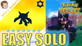 EASY SOLO for the 7 Star Chesnaught Tera Raid - Pokémon Scarlet and Violet