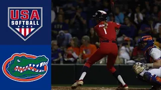 Team USA vs #9 Florida | 2020 College Softball Highlights