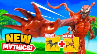 *NEW* Carnage + Venom Mythics in Fortnite