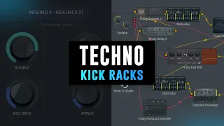 How To Make Customizable Techno Rumble Kick Racks (FL Studio 20)