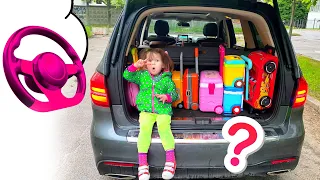 Five Kids A lot of Suitcases Song + More Children's Songs