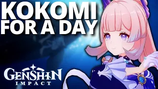 becoming a Kokomi main for a day | Genshin Impact