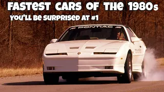 Fastest Cars Of The 1980s:  Do You Remember Them?