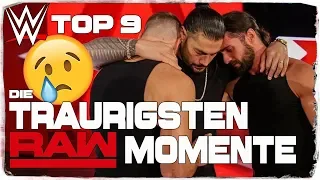 Top 9: Die traurigsten WWE RAW Momente (Deutsch/German)