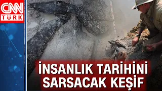 İnsanlık tarihine damga vuran bir buluş! 500 bin yıllık ahşap yapı keşfedildi