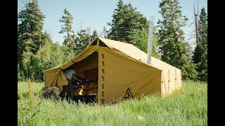 Canvas Cutter Lineup: The Stronghold Modular Wall Tent