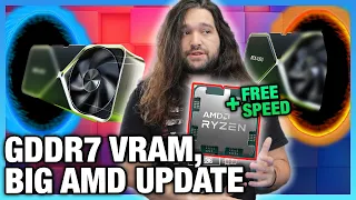 HW News - Major AMD BIOS Update, GDDR7 Arrives, DirectStorage & RTX IO in Games