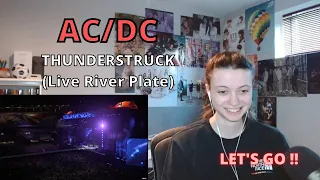 Reaction to AC/DC - "THUNDERSTRUCK" (Live At River Plate)