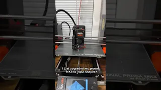Input shaper upgrade on Prusa MK4 is very fast!