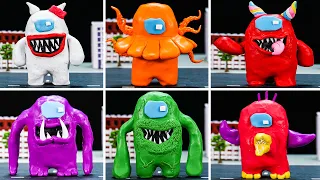 ✋ALL GARTEN OF BANBAN 2 in AMONG US Sculptures with clay | NEW Bosses Monsters clay