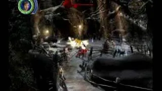 Narnia: The Lion, the Witch and the Wardrobe VideoGame (GameCube) - Level 7 "Through the Tunnel" PART 1