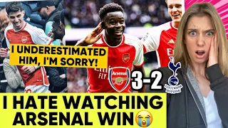 Arsenal Keep Winning😭 Kai Havertz is unstoppable! Saka Wow! Arsenal 3-2 Tottenham Reaction