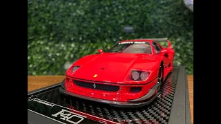 1/18 VIP Model LBWK Ferrari F40 Red VIP18040