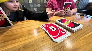 UNO with the GIANT cards, Game One, 2/4/2024