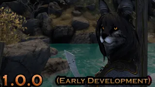 Meeting Sa'chil - Custom Voiced Khajiit Follower (Early Development)