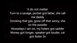 Lil Uzi Vert - Money Longer Lyrics On Screen