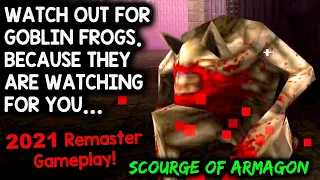 QUAKE TIME! WATCH OUT FOR GOBLIN FROGS! -- Let's Play Scourge of Armagon