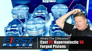 Cast vs Hypereutectic vs Forged Pistons | Whats the Difference?